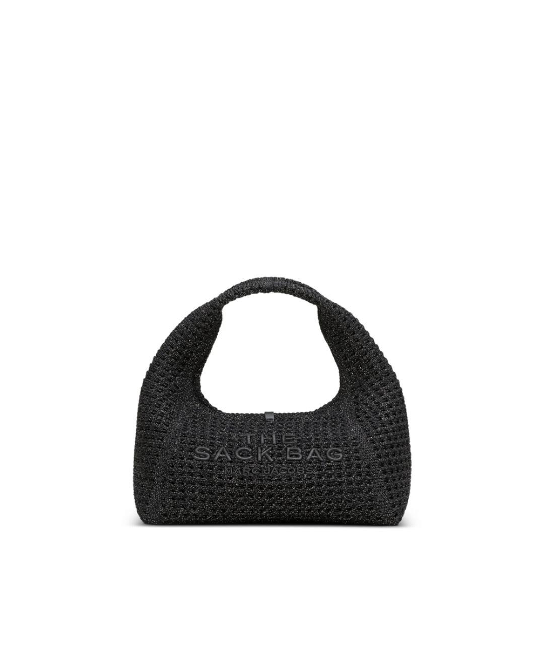 MARC JACOBS Черная плетеная сумка с короткими ручками, фото 1