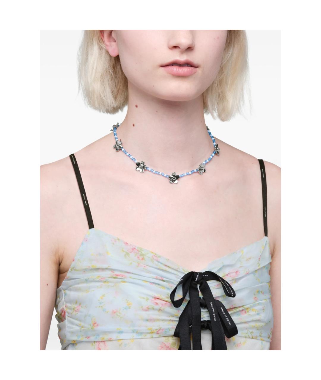 MARC JACOBS Серебряное металлическое колье, фото 2