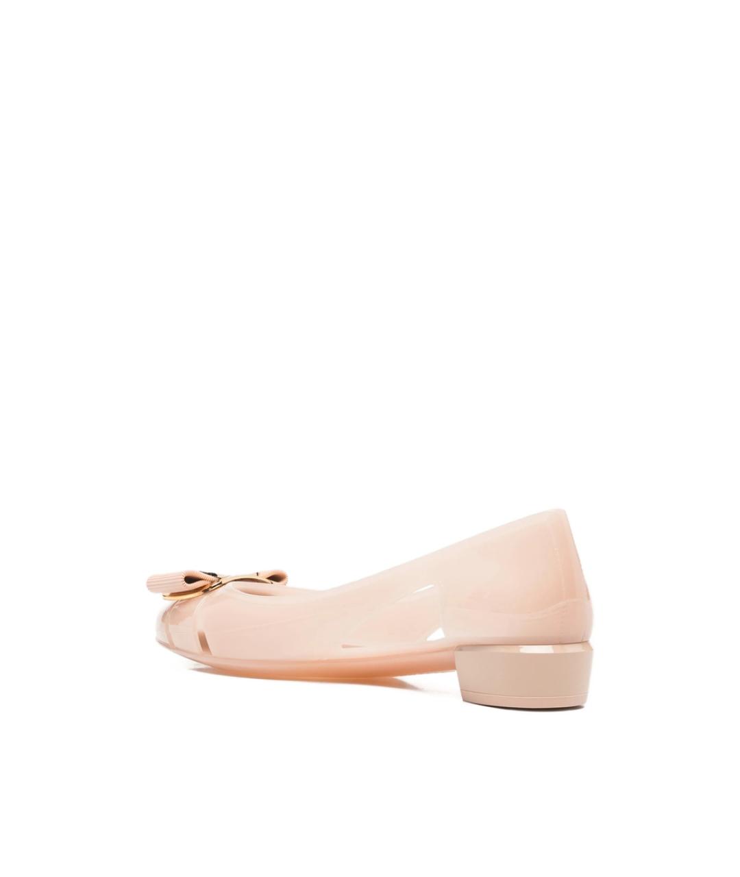 FERRAGAMO Розовые балетки, фото 3