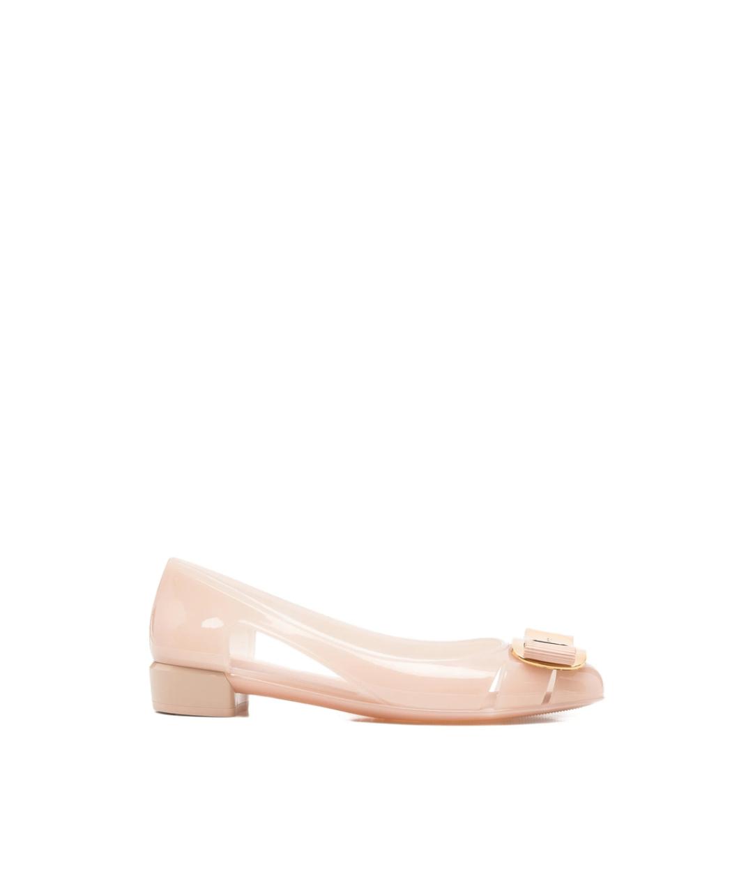 FERRAGAMO Розовые балетки, фото 1