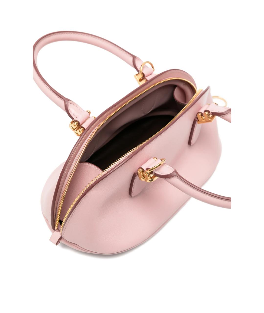BALENCIAGA Розовая кожаная сумка тоут, фото 2