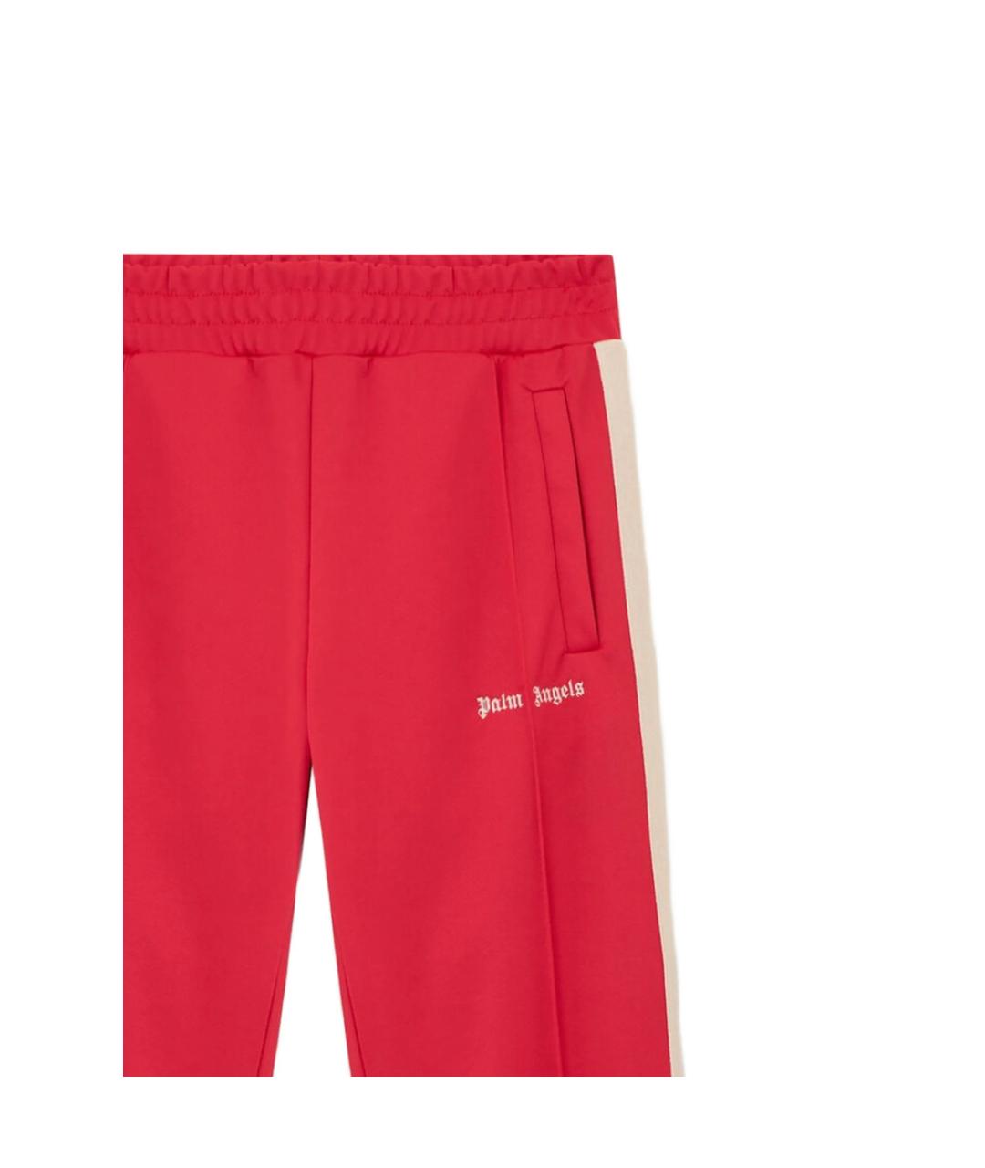 PALM ANGELS Красные полиэстеровые повседневные брюки, фото 2