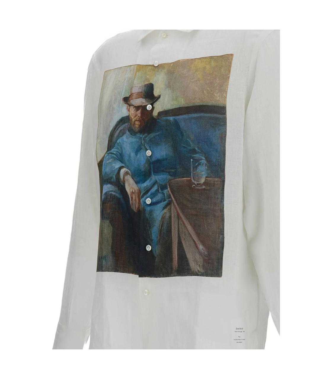 JUNYA WATANABE Белая льняная классическая рубашка, фото 2