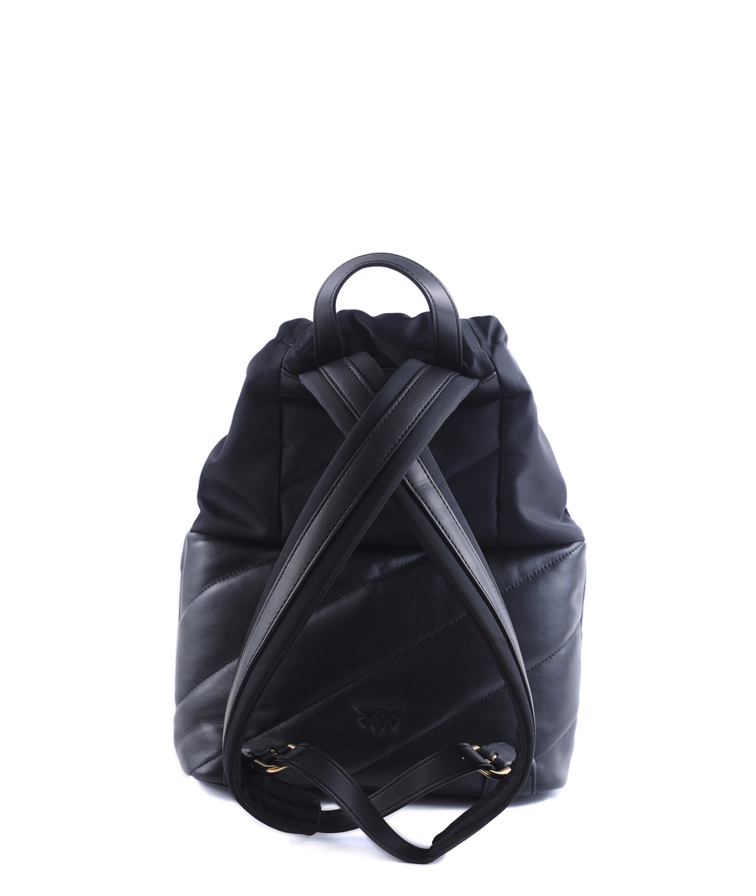 PINKO Черный кожаный рюкзак, фото 2