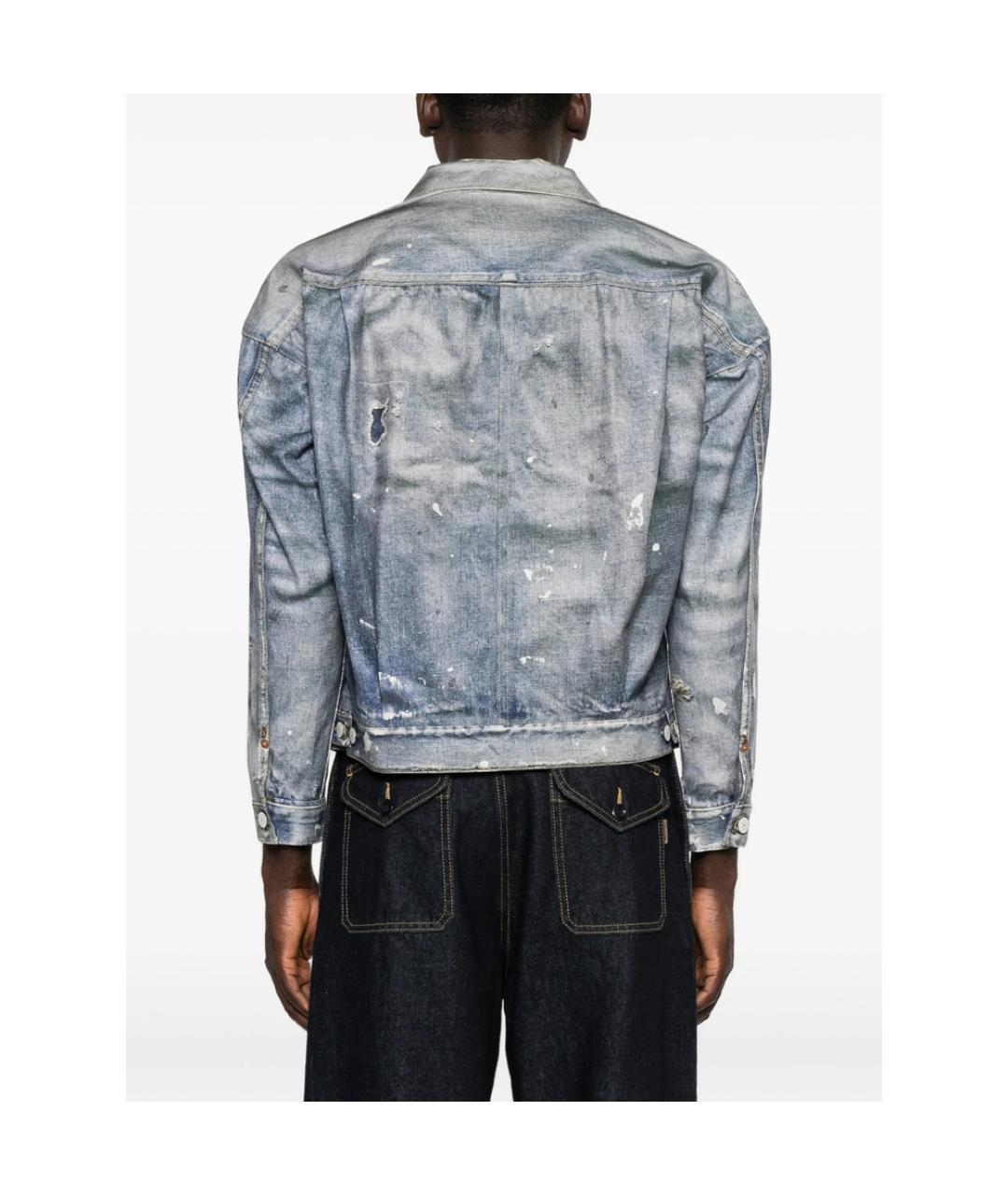 JUNYA WATANABE Синяя хлопковая куртка, фото 4