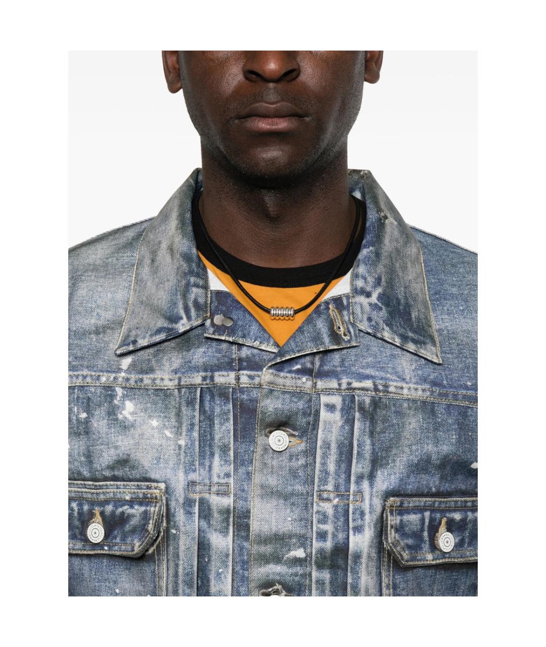 JUNYA WATANABE Синяя хлопковая куртка, фото 2