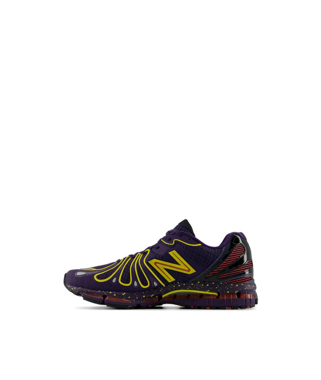 NEW BALANCE Фиолетовые текстильные низкие кроссовки / кеды, фото 5