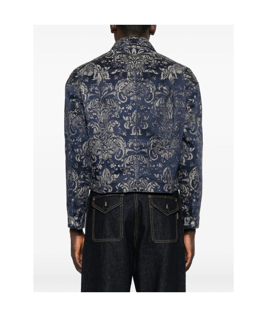 JUNYA WATANABE Синяя полиэстеровая куртка, фото 3