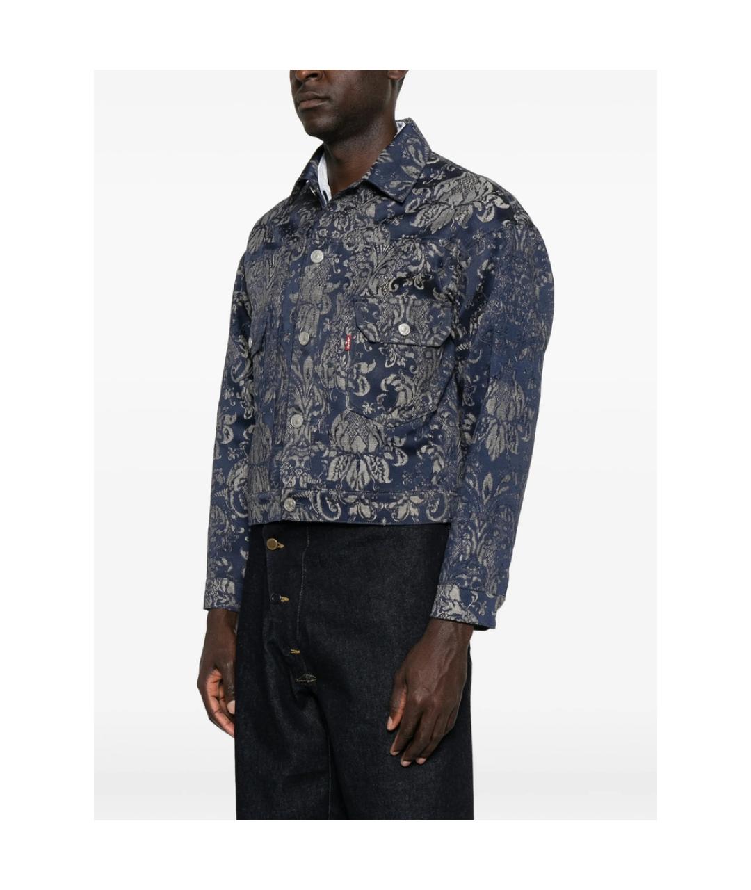 JUNYA WATANABE Синяя полиэстеровая куртка, фото 5