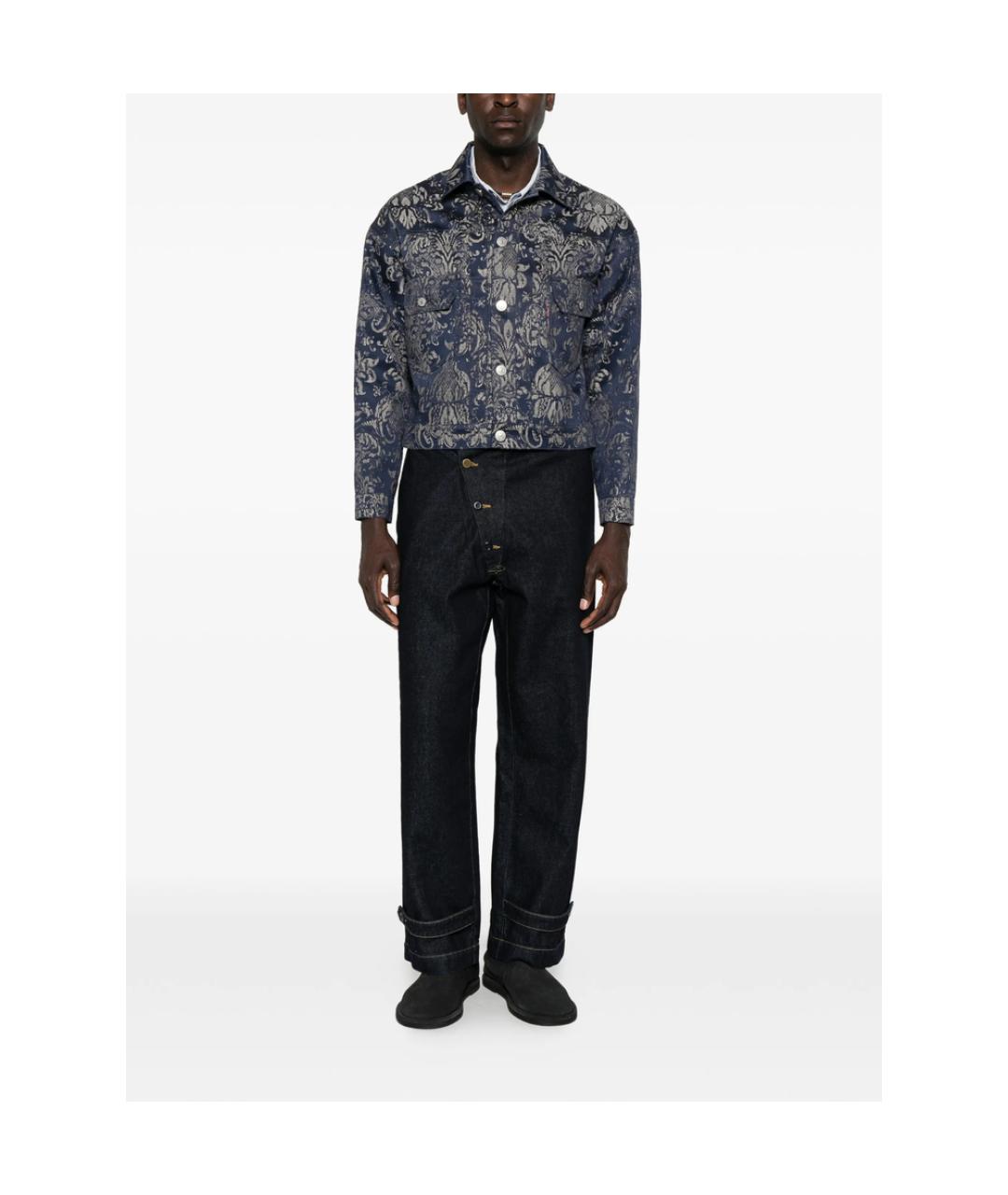 JUNYA WATANABE Синяя полиэстеровая куртка, фото 2