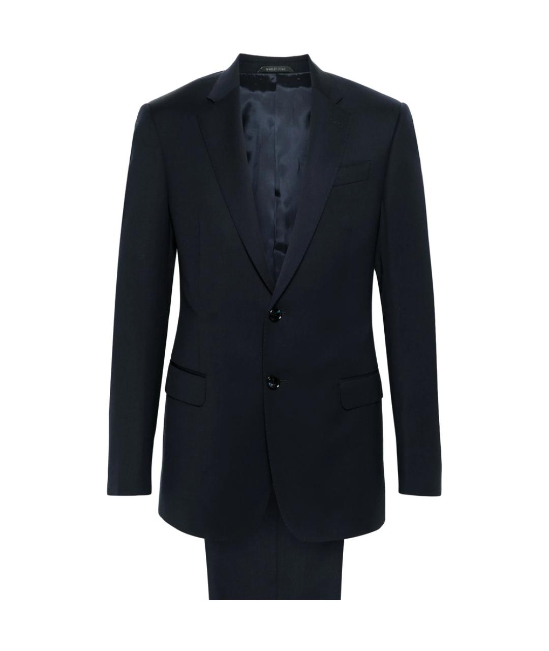 GIORGIO ARMANI Синий классический костюм, фото 1