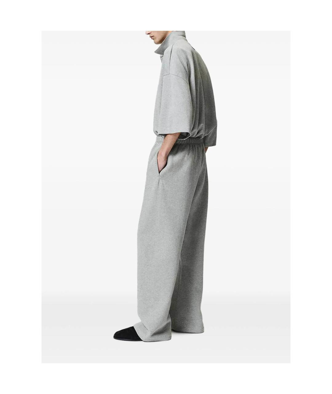FEAR OF GOD ESSENTIALS Серые полиэстеровые повседневные брюки, фото 6