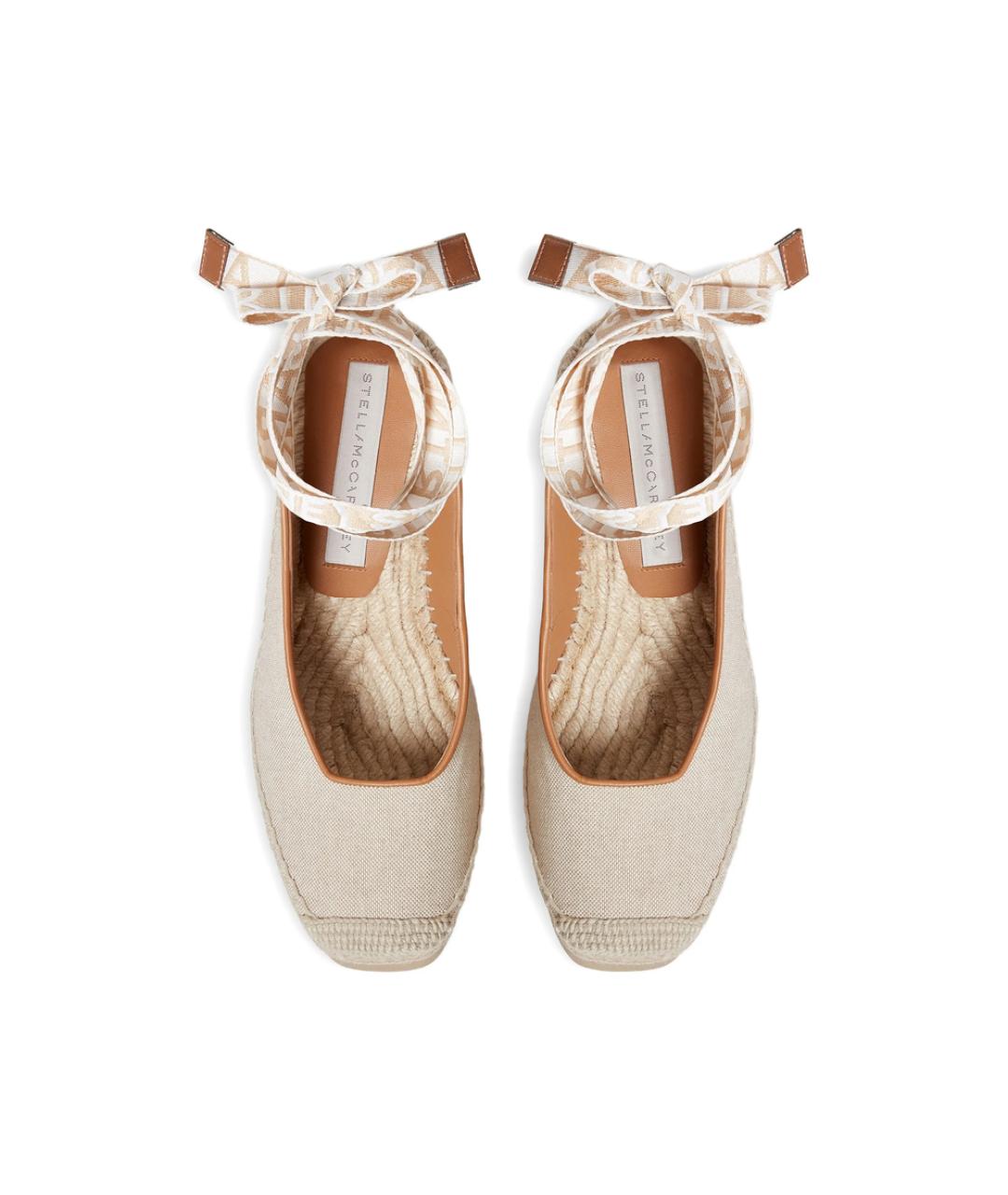 STELLA MCCARTNEY Бежевые туфли, фото 3