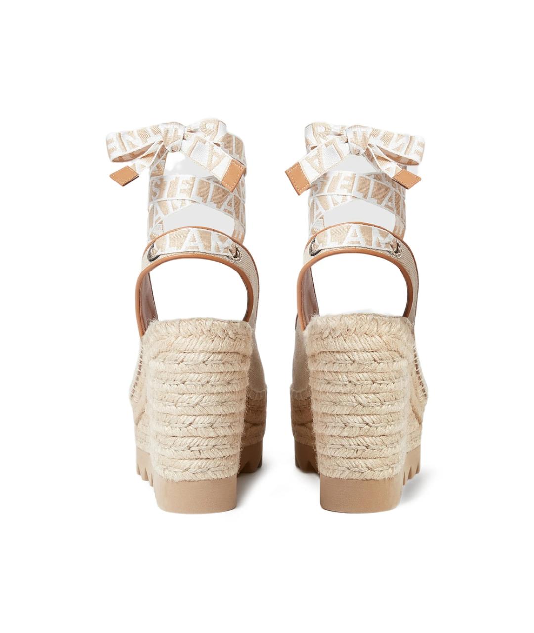 STELLA MCCARTNEY Бежевые туфли, фото 4