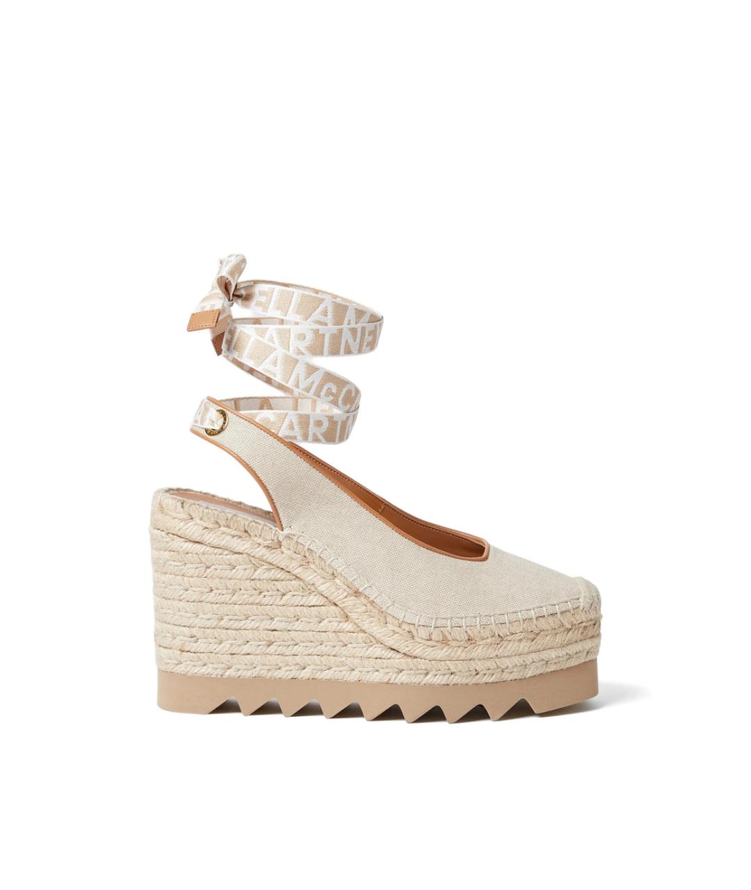 STELLA MCCARTNEY Бежевые туфли, фото 1
