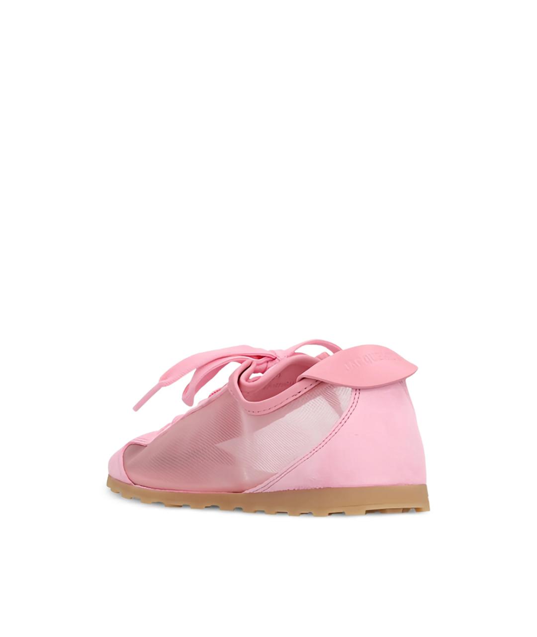 JACQUEMUS Розовые синтетические кроссовки, фото 2