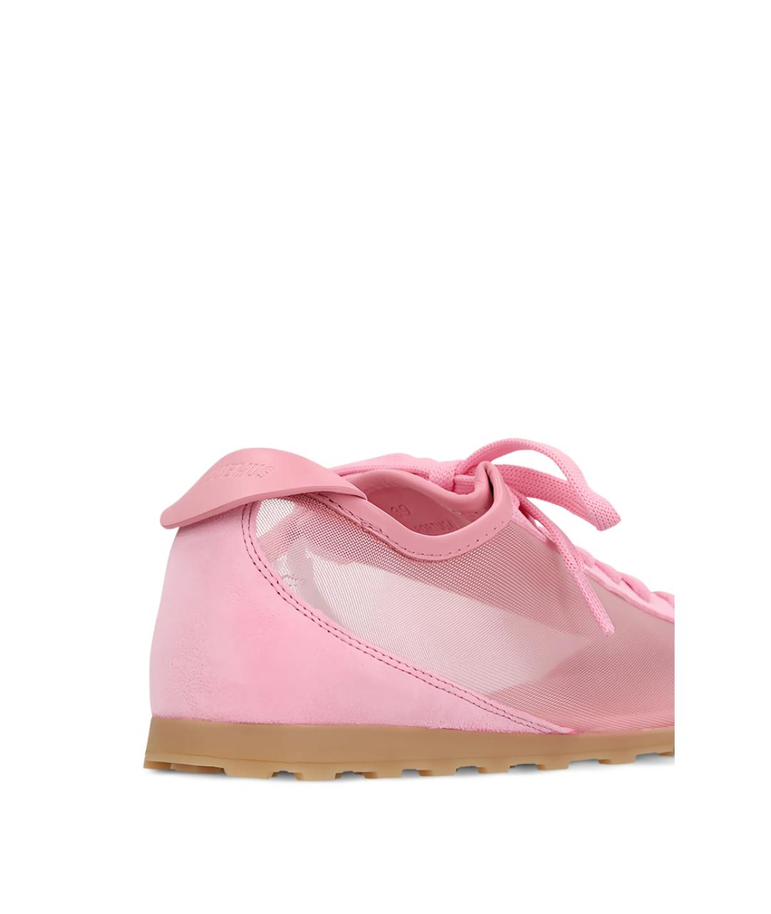 JACQUEMUS Розовые синтетические кроссовки, фото 5
