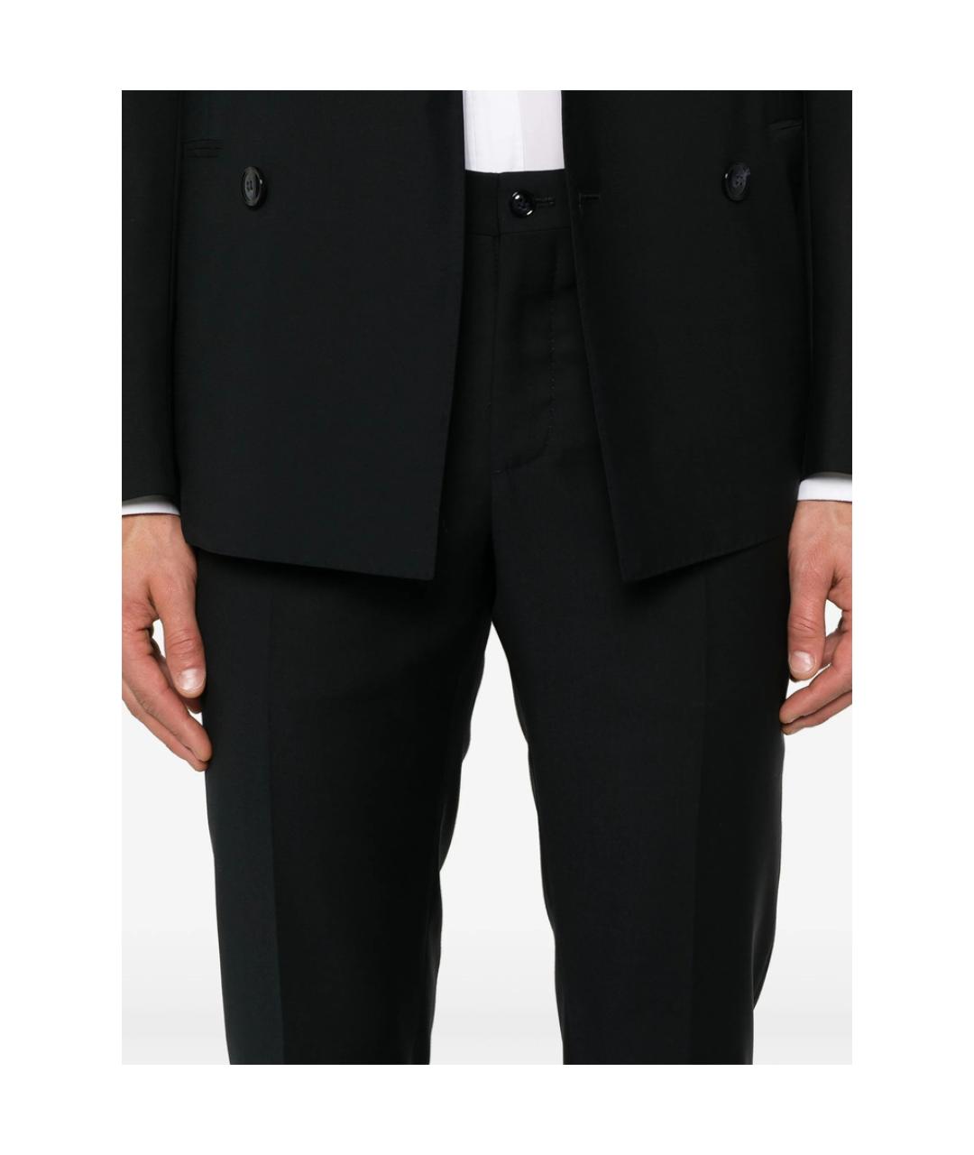 GIORGIO ARMANI Черный классический костюм, фото 3