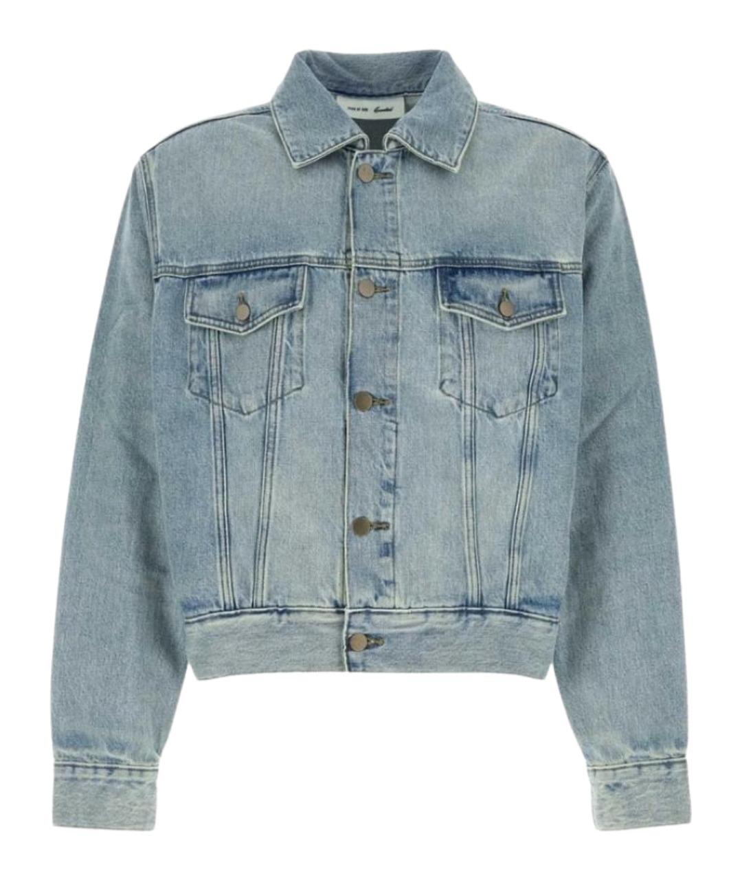 FEAR OF GOD ESSENTIALS Голубая хлопковая куртка, фото 1