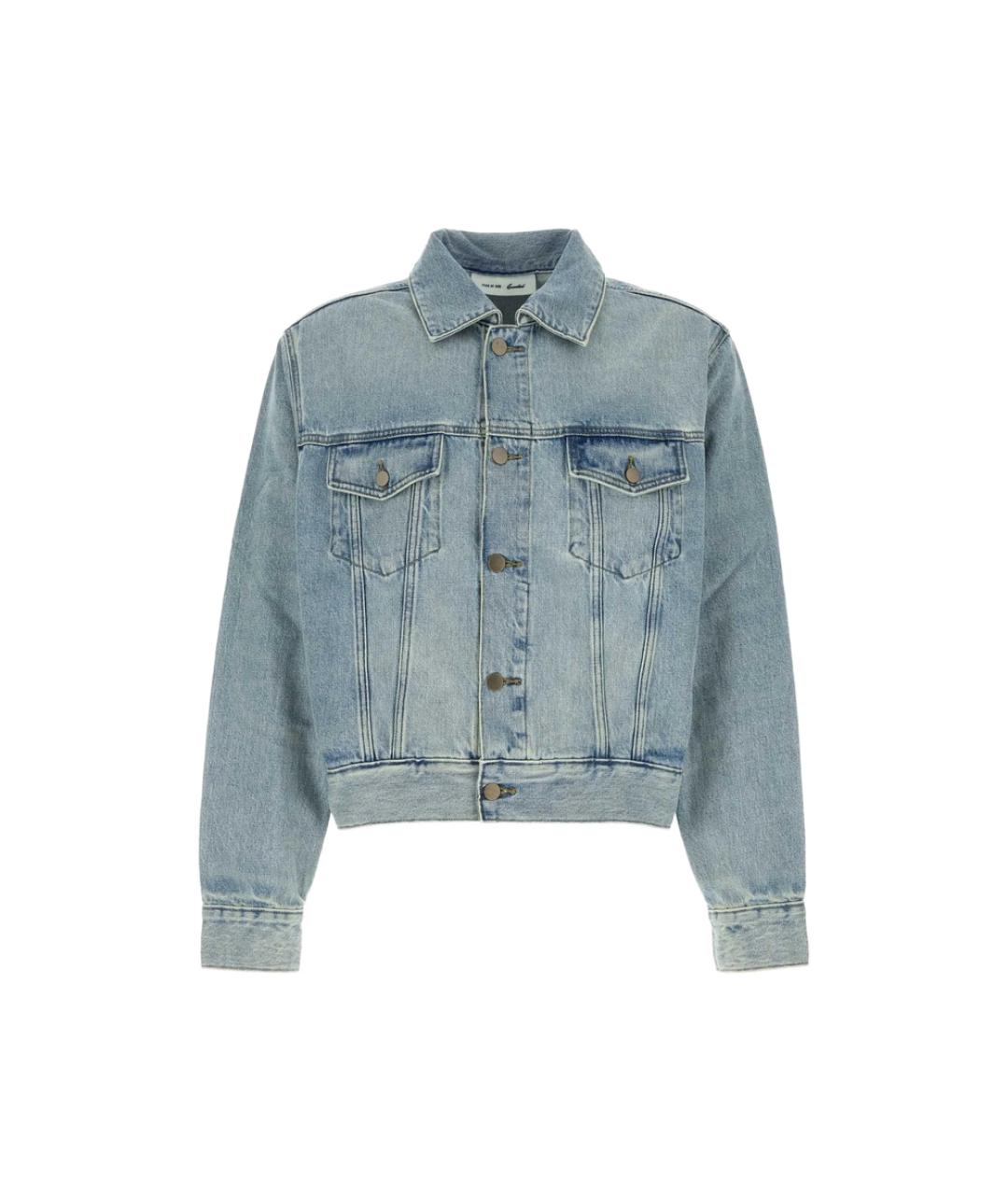 FEAR OF GOD ESSENTIALS Голубая хлопковая куртка, фото 3