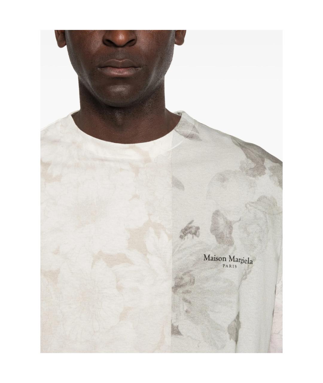 MAISON MARGIELA Мульти хлопковая футболка, фото 2