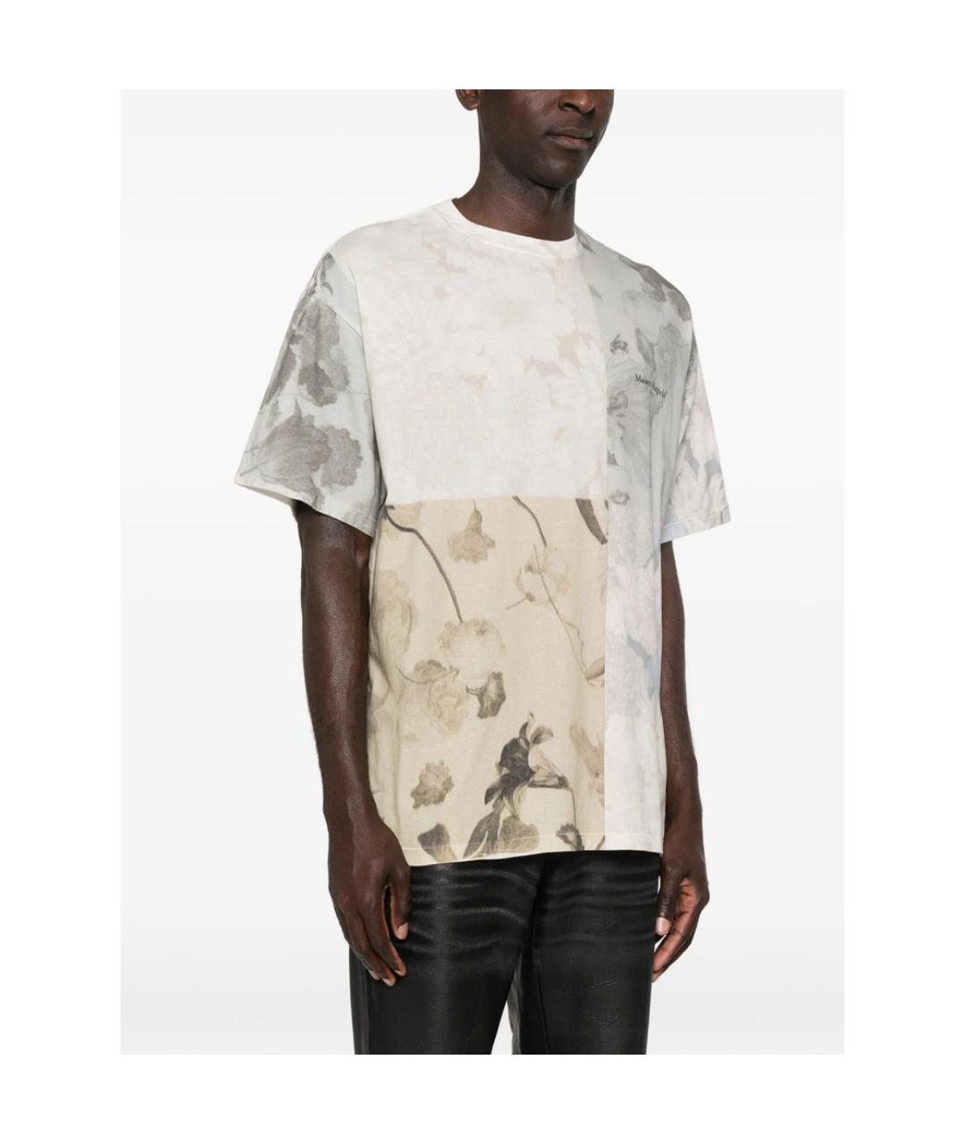 MAISON MARGIELA Мульти хлопковая футболка, фото 4