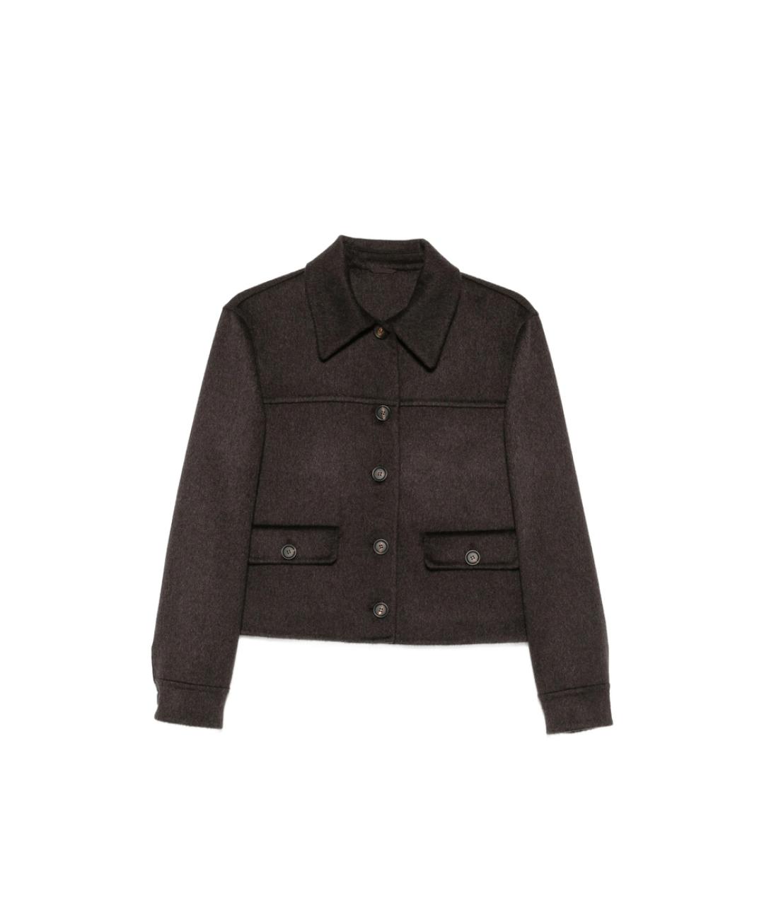 BRUNELLO CUCINELLI Коричневая кашемировая куртка, фото 1