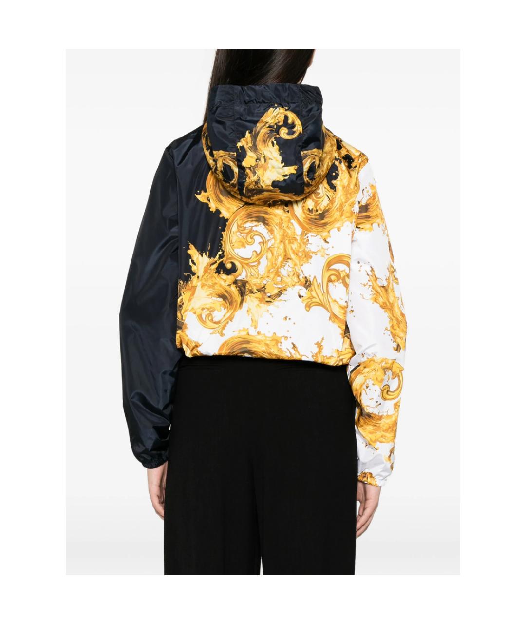 VERSACE JEANS COUTURE Мульти полиэстеровая куртка, фото 2