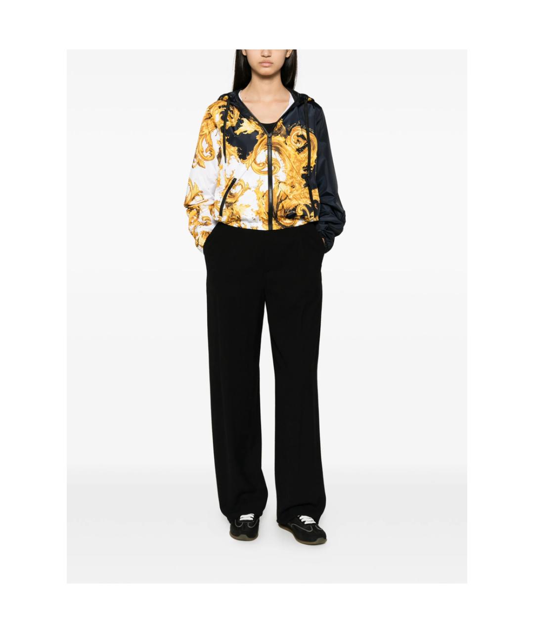 VERSACE JEANS COUTURE Мульти полиэстеровая куртка, фото 3