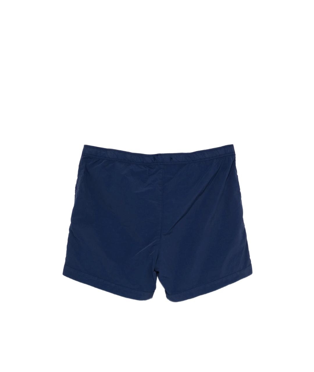 CP COMPANY Синие полиамидовые шорты, фото 3