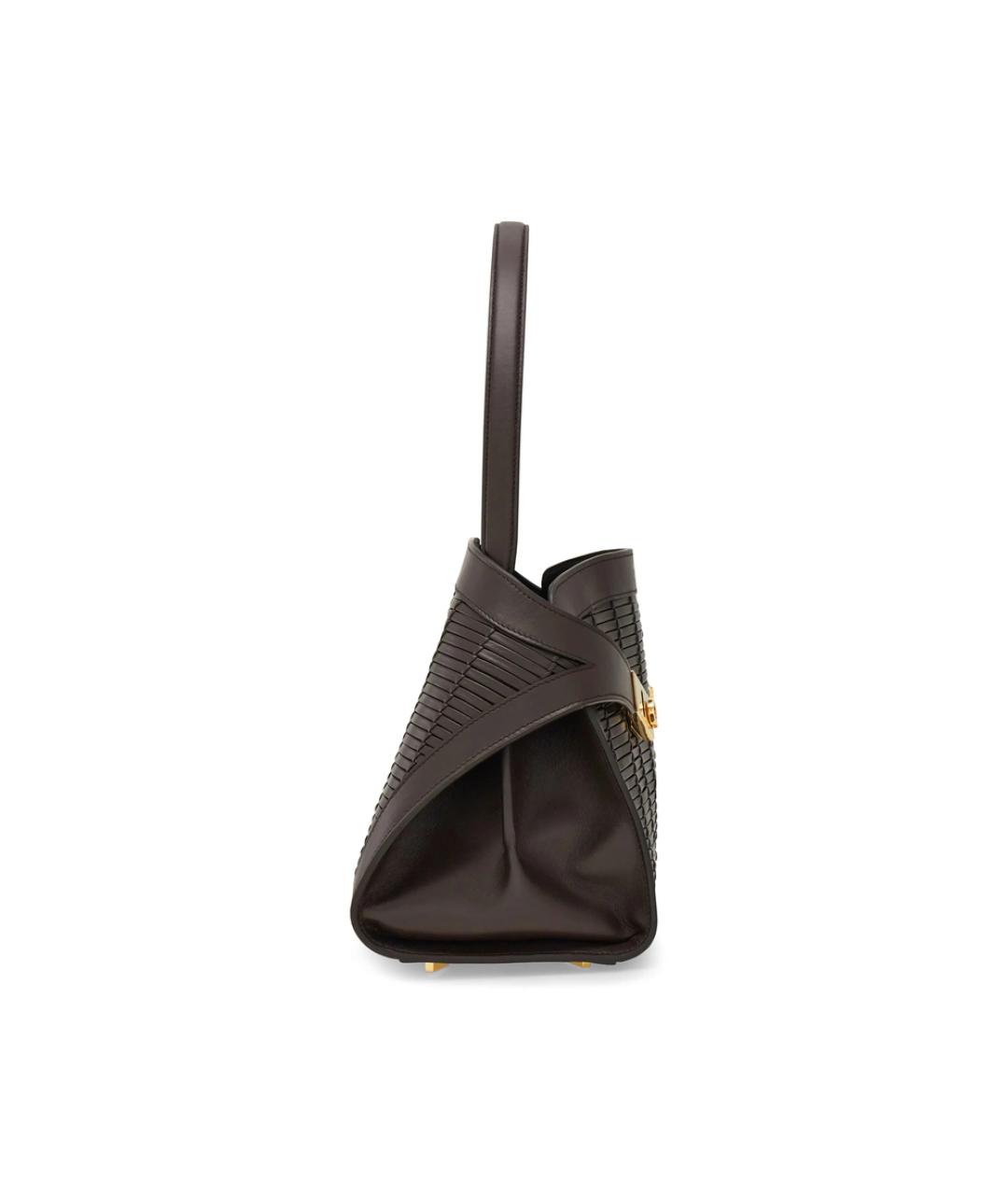 FERRAGAMO Коричневая кожаная сумка тоут, фото 3