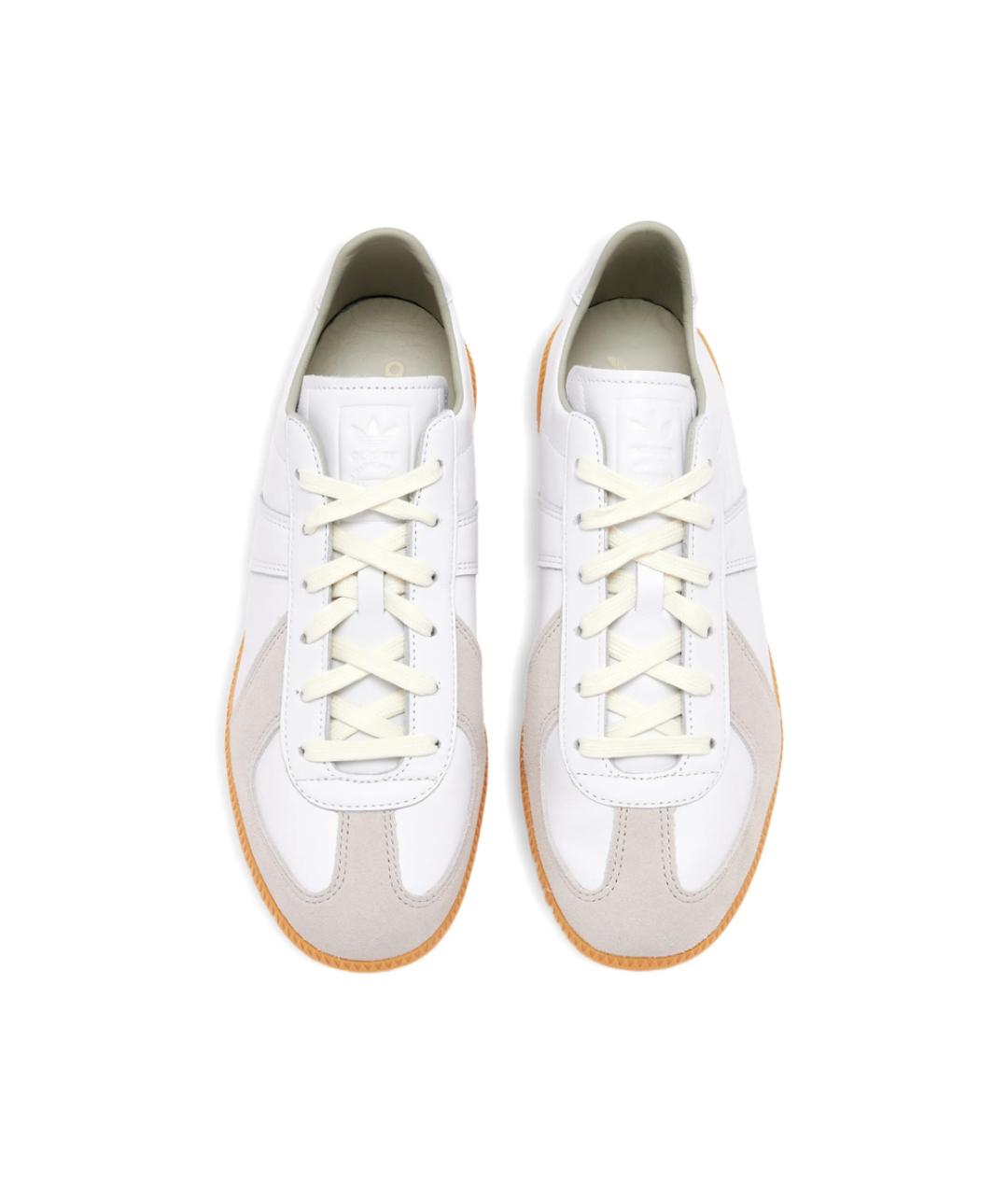 ADIDAS Белые кожаные низкие кроссовки / кеды, фото 2