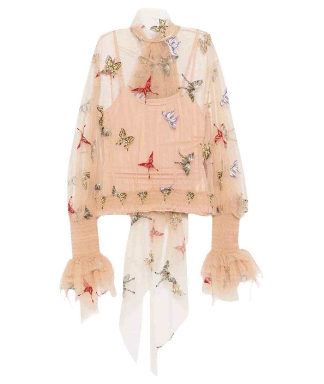 BLUMARINE Бежевая блузы, фото 1