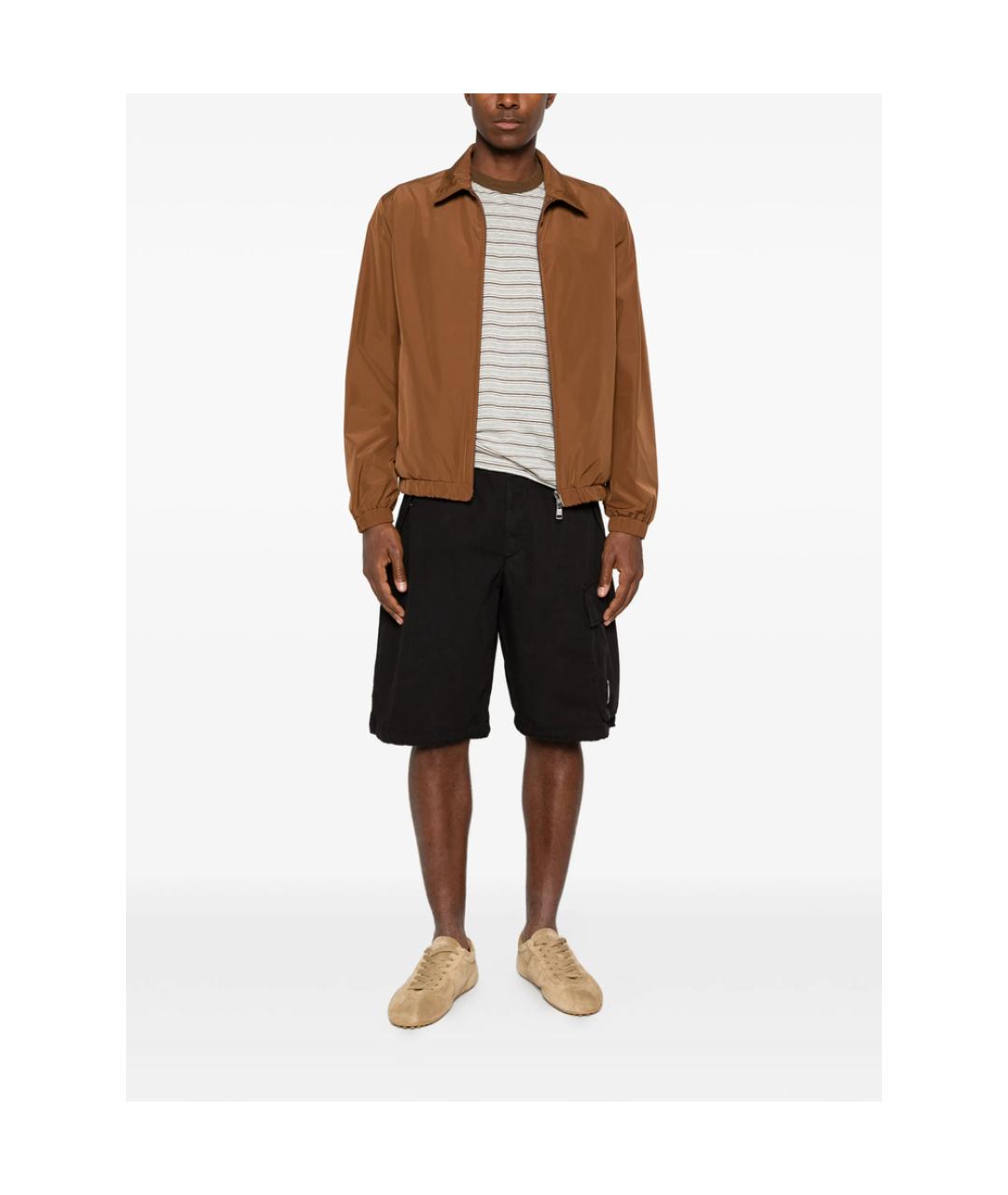 CP COMPANY Черные хлопковые шорты, фото 2