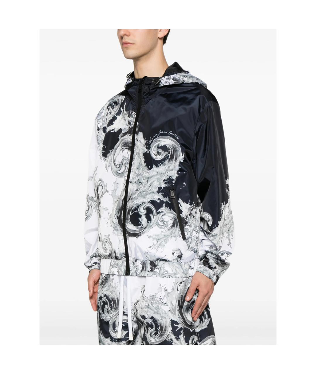 VERSACE JEANS COUTURE Мульти полиэстеровая куртка, фото 5