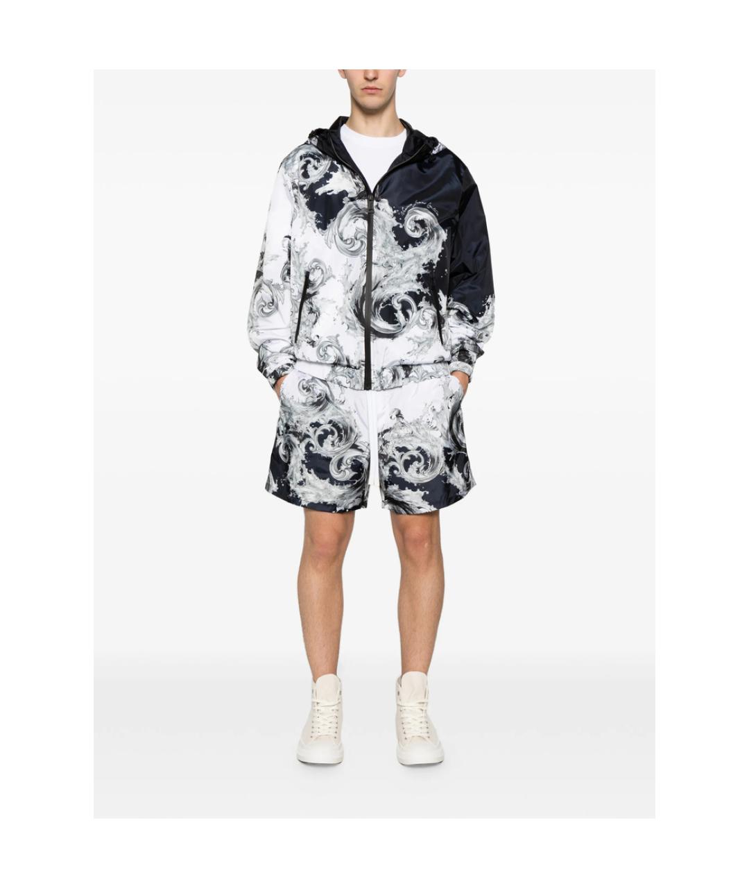 VERSACE JEANS COUTURE Мульти полиэстеровая куртка, фото 2