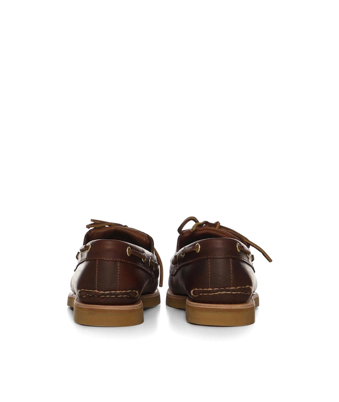 TIMBERLAND Коричневые кожаные лоферы, фото 4