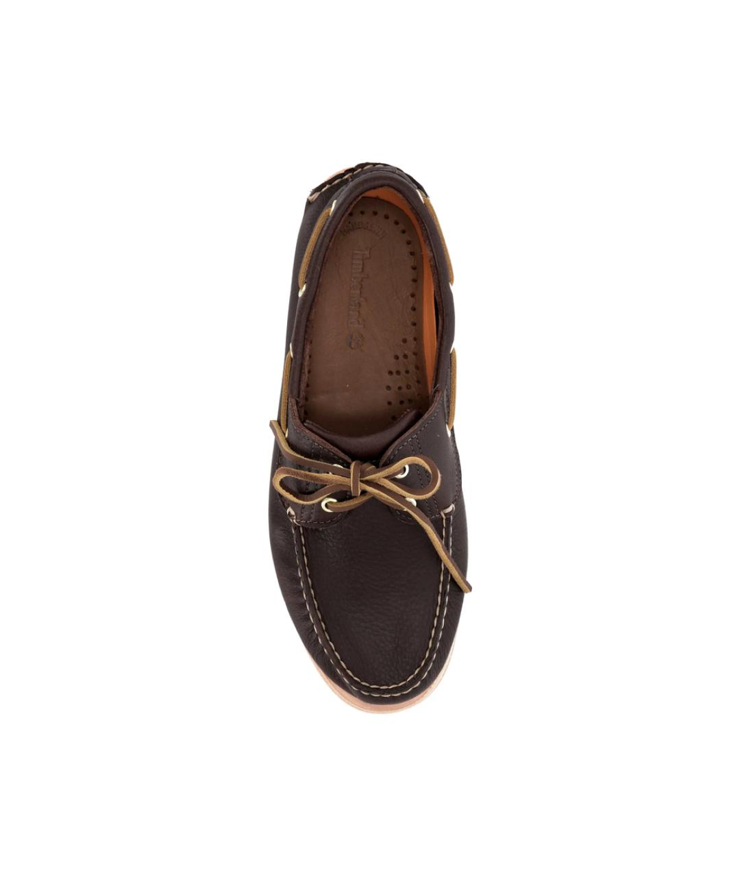TIMBERLAND Коричневые кожаные лоферы, фото 2