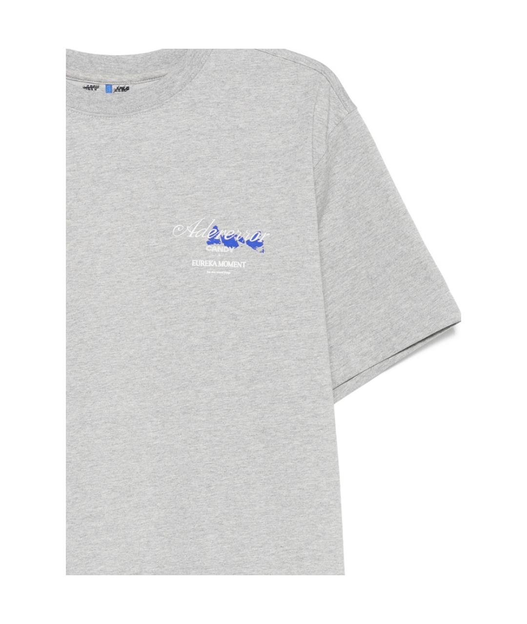 ADER ERROR Серая футболка, фото 2