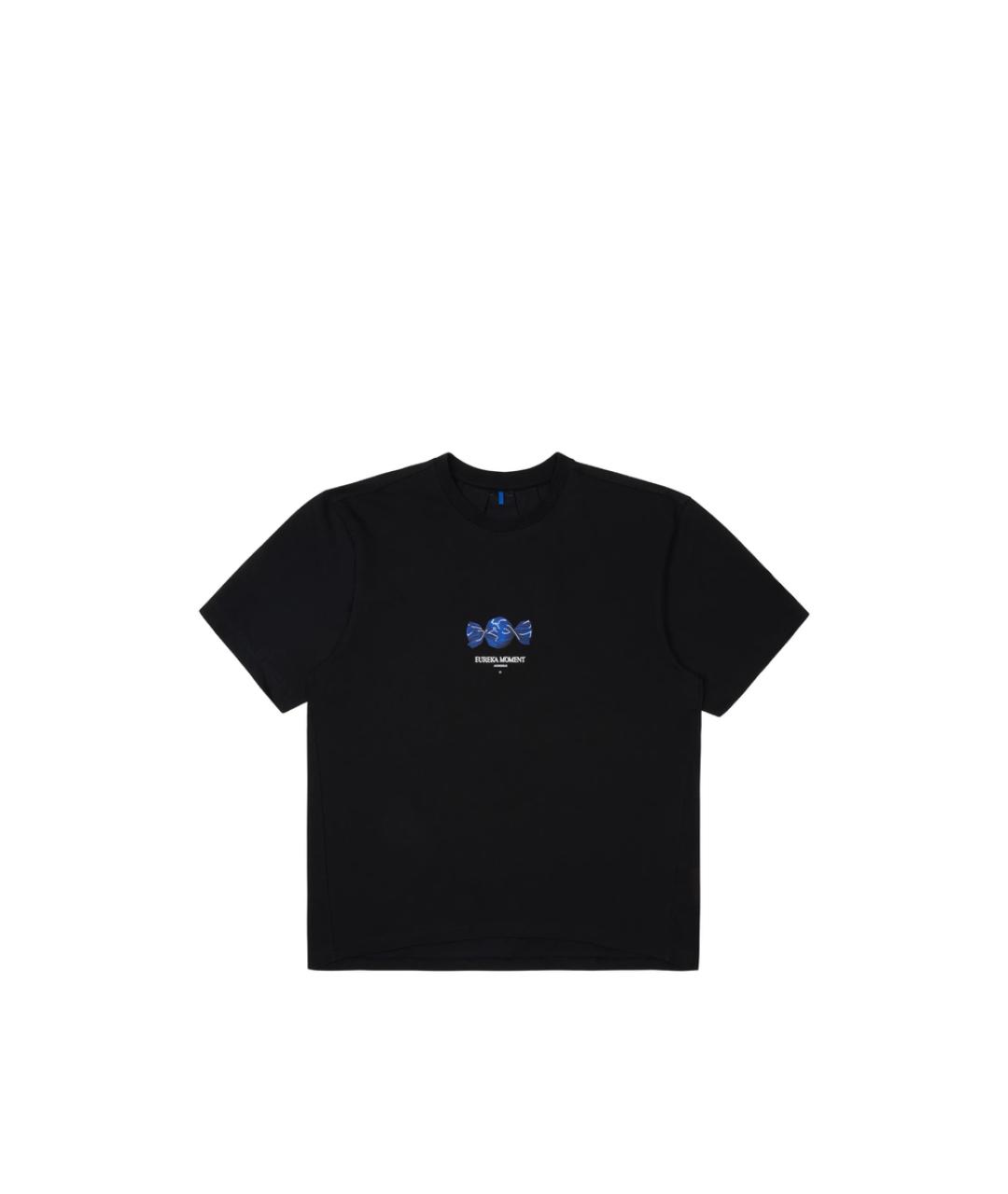 ADER ERROR Черная футболка, фото 1