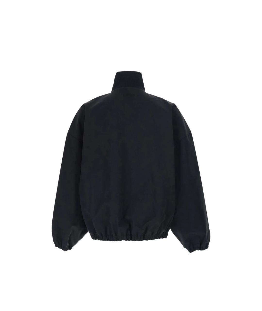 FEAR OF GOD ESSENTIALS Черная полиамидовая спортивная куртка, фото 3