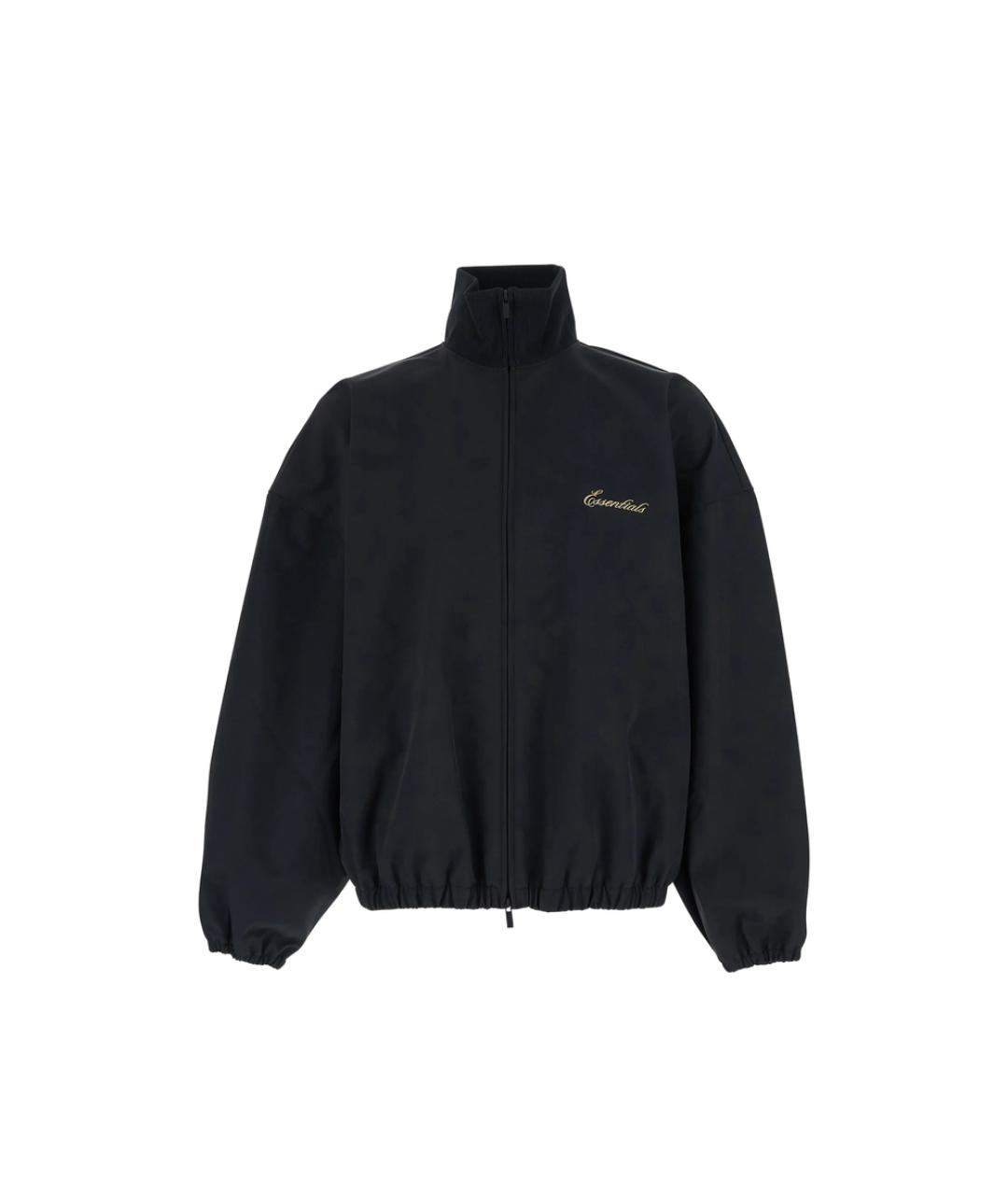 FEAR OF GOD ESSENTIALS Черная полиамидовая спортивная куртка, фото 1