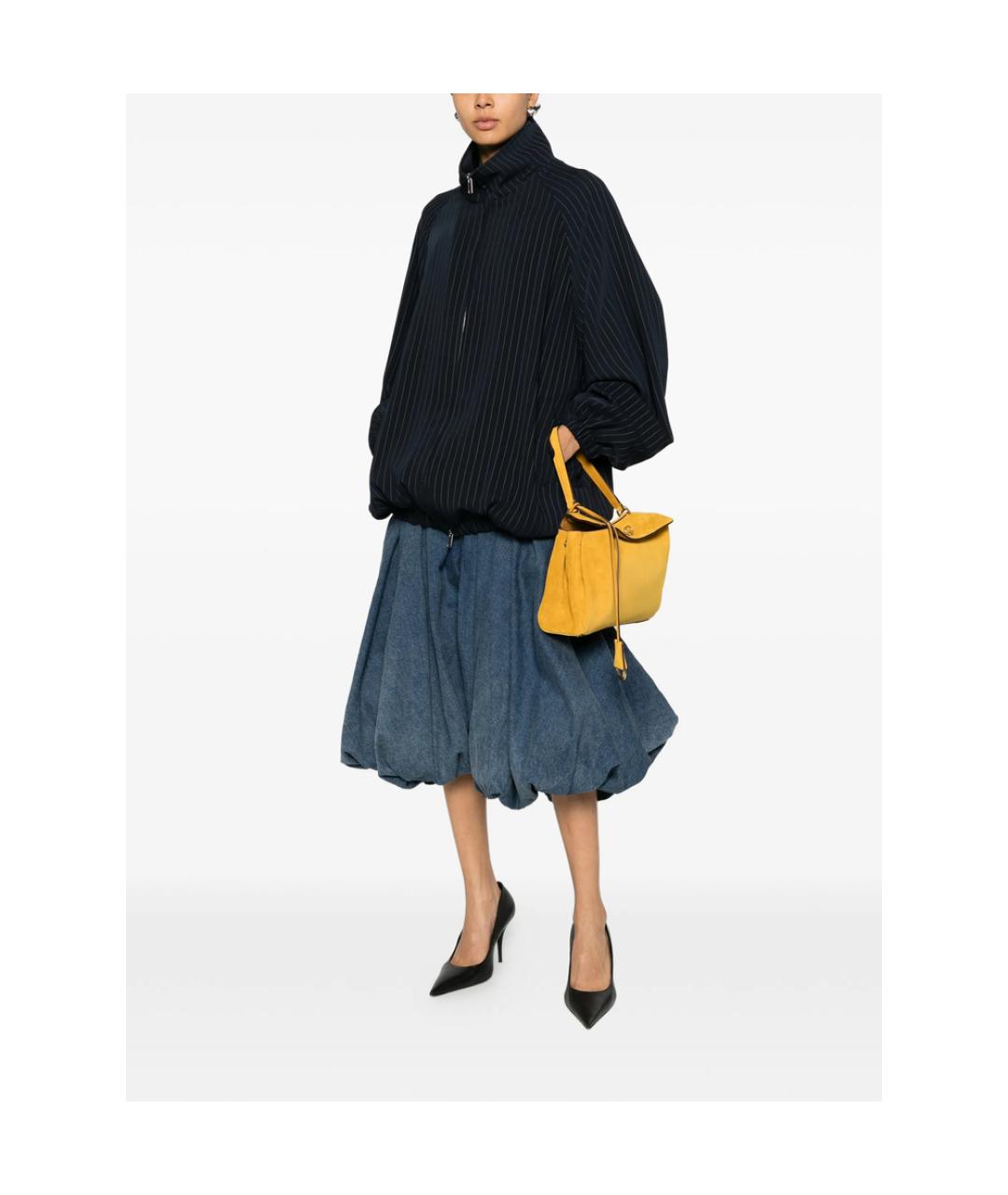 BALENCIAGA Синие хлопковые шорты, фото 2