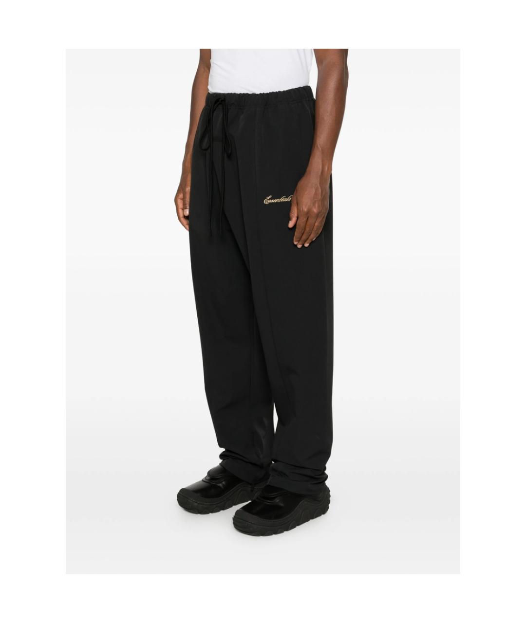 FEAR OF GOD ESSENTIALS Черные полиэстеровые повседневные брюки, фото 2