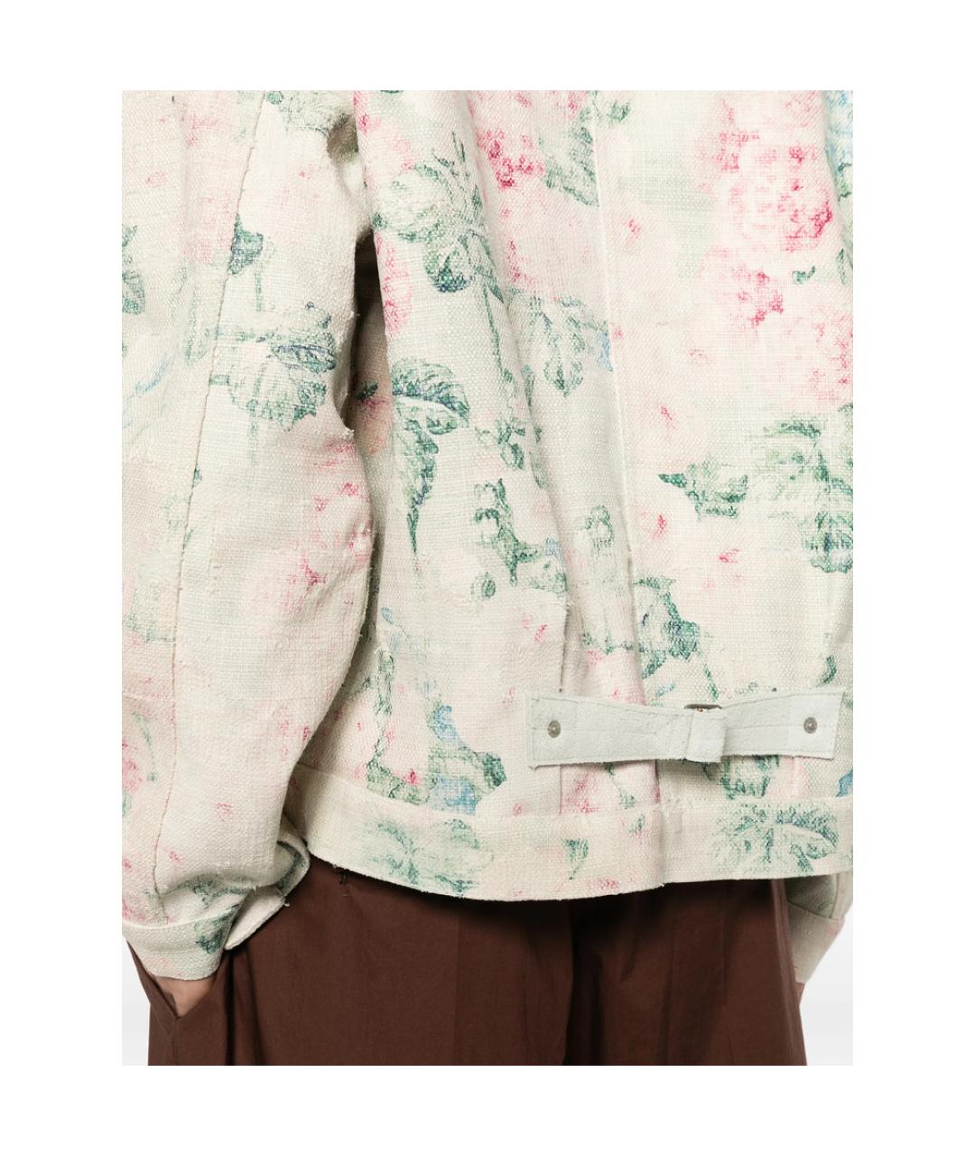 JUNYA WATANABE Розовая льняная куртка, фото 4