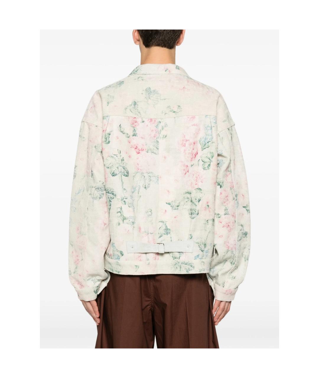 JUNYA WATANABE Розовая льняная куртка, фото 2