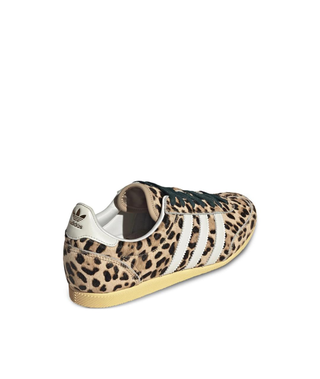 ADIDAS Коричневые кожаные кроссовки, фото 3