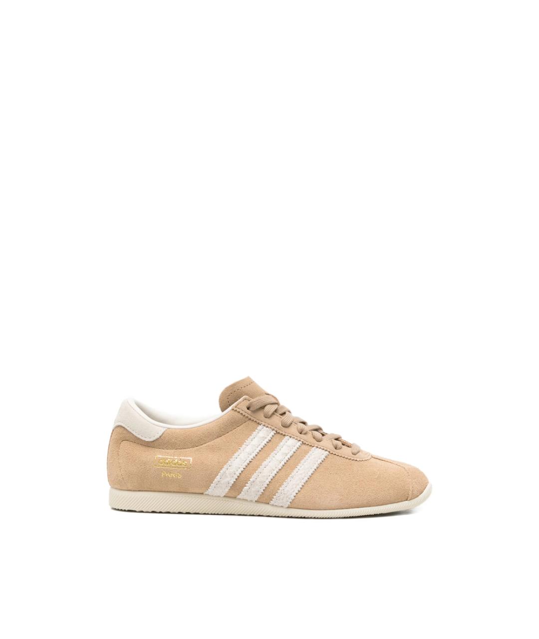 ADIDAS Белые замшевые кроссовки, фото 1