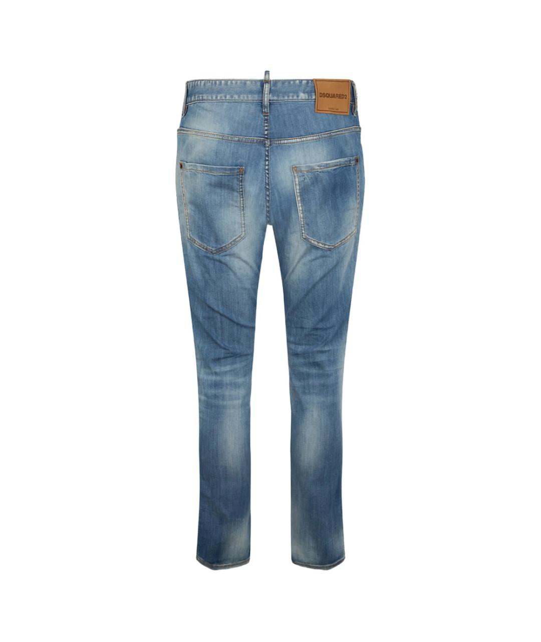 DSQUARED2 Синие джинсы скинни, фото 2