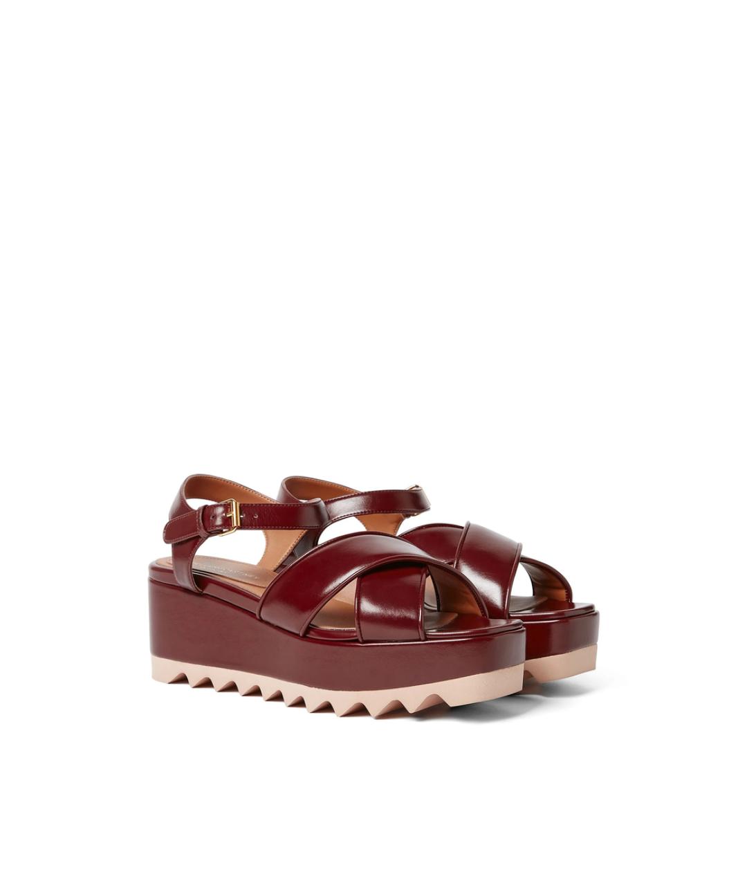 STELLA MCCARTNEY Красные синтетические туфли, фото 3